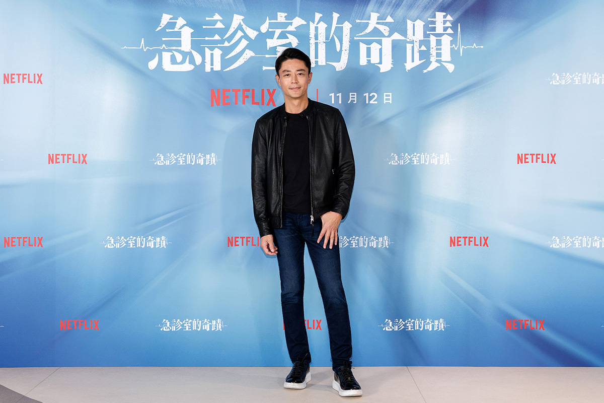 【車勢星聞】Netflix《急診室的奇蹟》媒體茶敘 - 霍建華。(照片/Netflix提供)