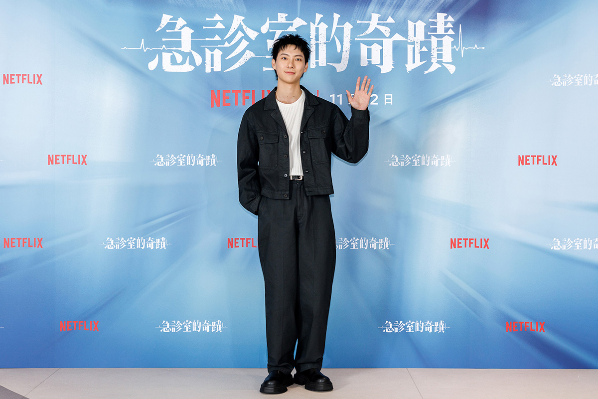 【車勢星聞】Netflix《急診室的奇蹟》媒體茶敘 - 彭千祐。(照片/Netflix提供)