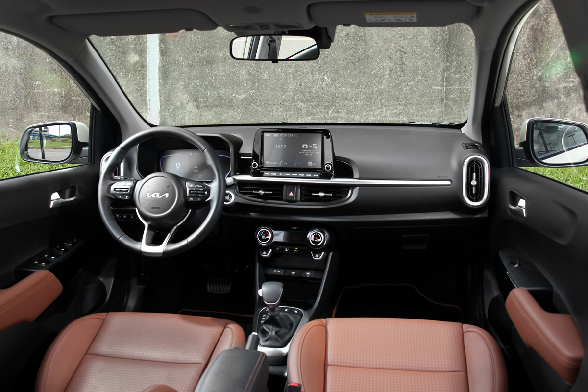 座艙是Picanto Cappuccino Edition精華所在。