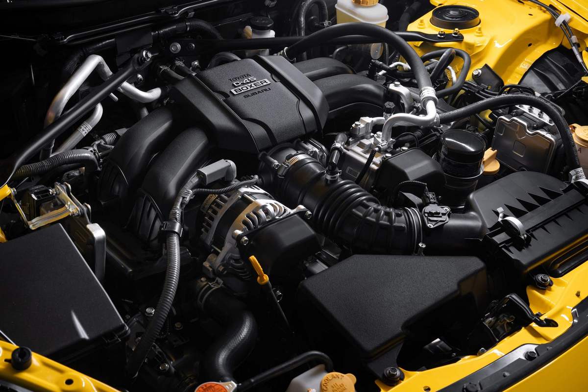 據外媒報導指出GR86概念車測試Toyota自主研發的2.0升自然進氣引擎