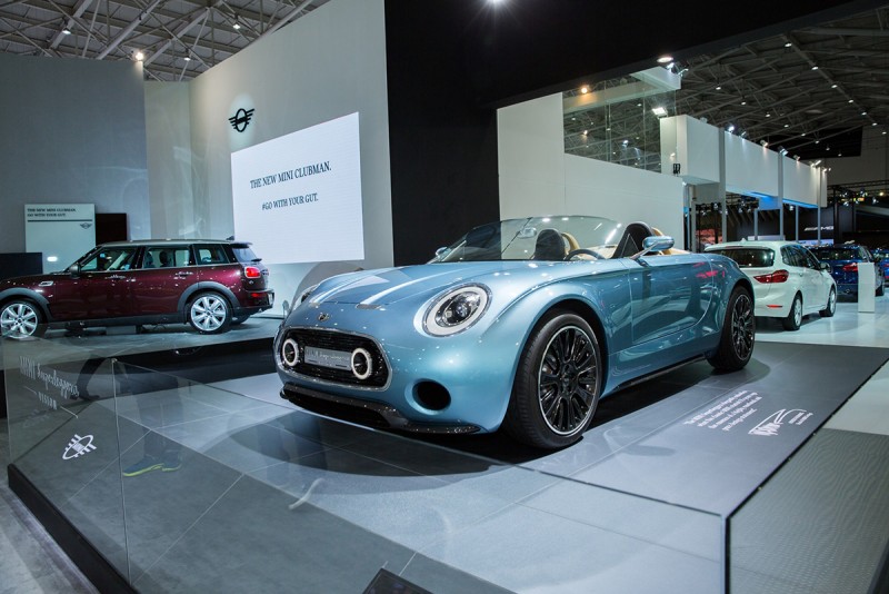 由Mini與義大利的改裝公司Touring Superleggera,一手打造出跨越世代的極致美型手工跑車Mini Superleggera™ Vision -