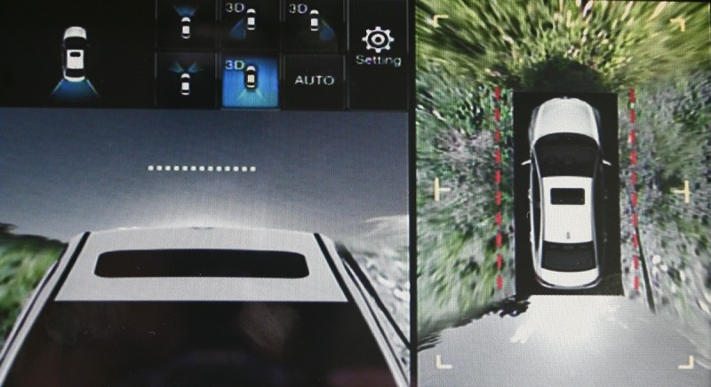 車前雙側防撞監測系統、SideView⁺車側安全影像輔助系統、3D X-View⁺智慧3D影像輔助系統等主動安全監測機制,讓停車與行車死角無所遁形。