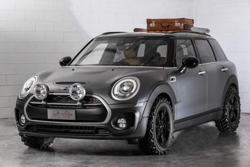 舉著概念車的大旗,Mini Clubman All4 Scrambler的設計可以盡情天馬行空。