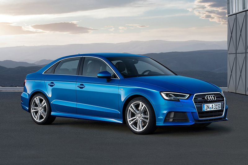 Audi A3 Sedan。
