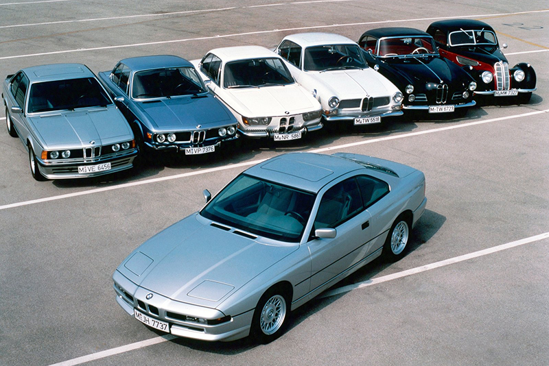 8 series可不是憑空出現的,BMW的雙門GT跑車族系堪稱一脈相承。
