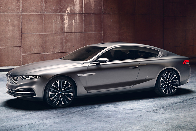 全新8 Series將以7 Series雙門衍生車的身份現身,圖中則為2013年的BMW Pininfarina Gran Lusso Coupe概念車。