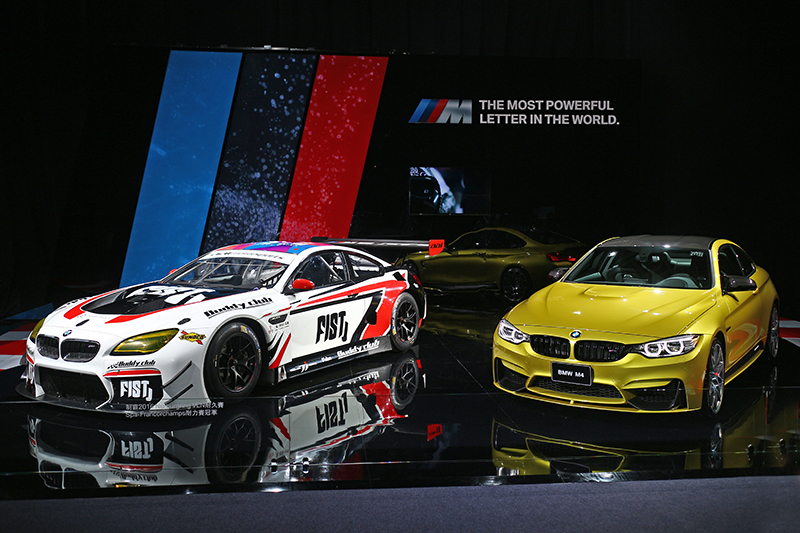 BMW M6 GT3與M4 Competition Package,象徵M Power賽道公路兩相宜的熱血精神。