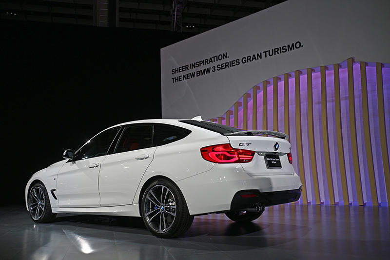 這次同場發表小改款3 Series Gran Turismo,而且還是加了M Sport套件的勁裝版本!