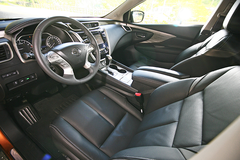 Nissan Murano Hybrid的座艙乍看其實頗為年輕時髦。