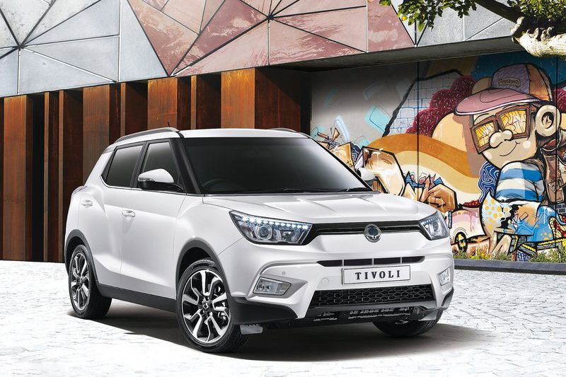 Ssang Yong Tivoli也是款新鮮且戰力不俗的小型SUV,價位帶分布相當廣泛。