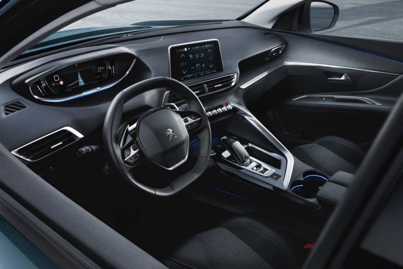 控台當然是採用最新設計的PEUGEOT i-cockpit