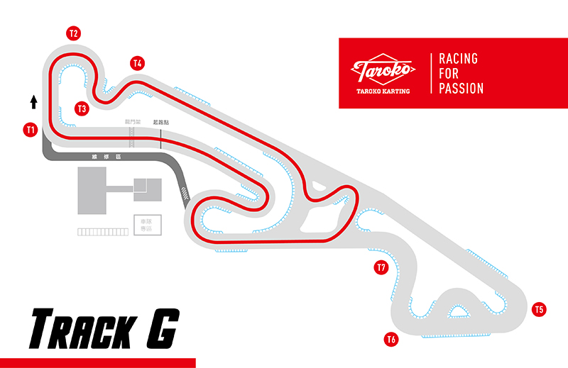 第一階段的Track F將原本的半場賽道加入減速彎元素,是本次賽程中較複雜的賽道。
