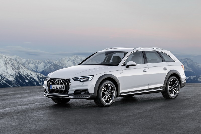 由新A4衍生而來的A4 Allroad Quattro看起來更緊湊有型
