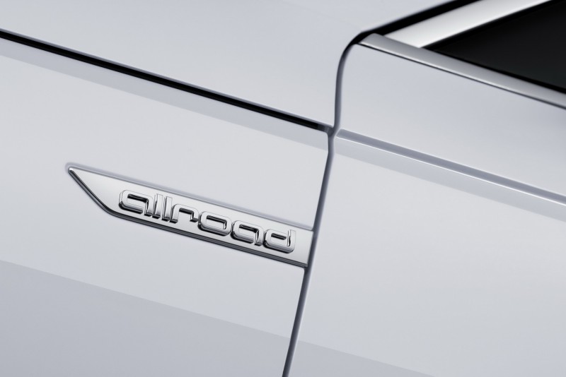 葉子板上新增特別設計過的Allroad 字樣銘牌