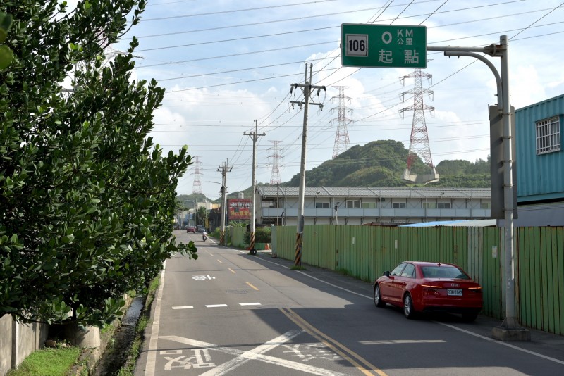 方框是縣道專用圖示,雙數則是代表這是一條東西向道路