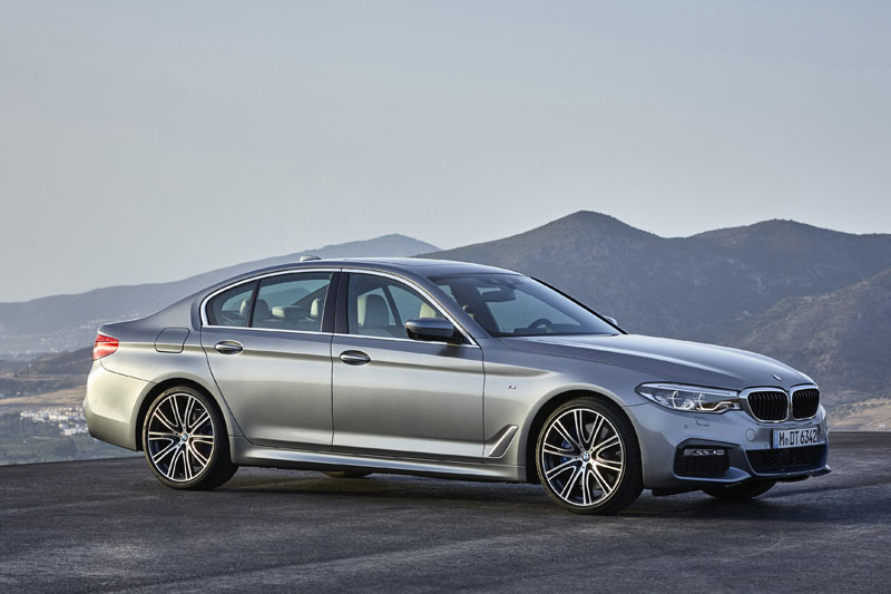 全新BMW 大5系列搭載M Sport Package風格套件。