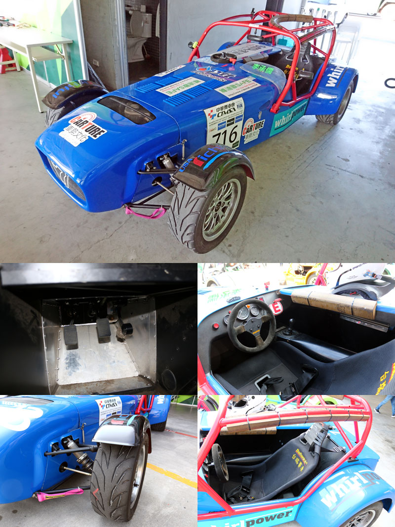 車身構造十分簡單的R300統規賽車,有著十分斯巴達的駕駛環境,雖然極限很高,但相對對於駕駛者的駕駛技術要求也很高,駕馭起來超級暢快。