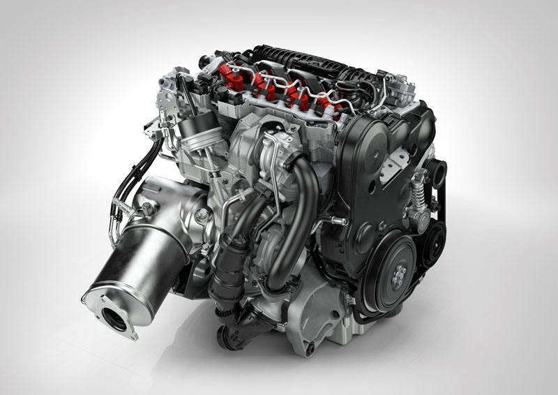 D4 引擎除有 190hp/ 40.8kgm 的性能水準外, 更有19.6km/L 的平均油耗表現。