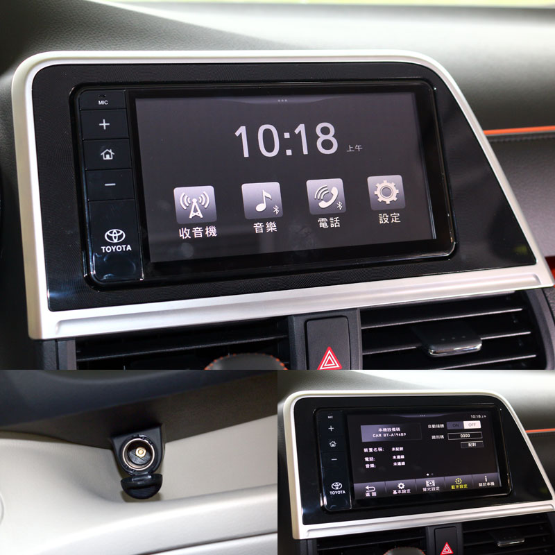 新的Drive+ 隨行駕駛系統操作上十分容易,但全車前方僅有一組12V電源,面對當前人們大量使用行動裝置下,有點不太夠用。