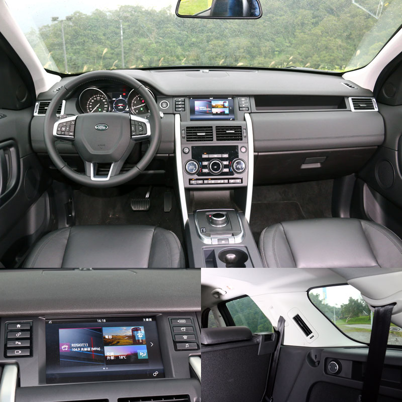 Discovery Sport 2.0 Si4 S內裝陳設素雅,該有的配備則一應俱全。
