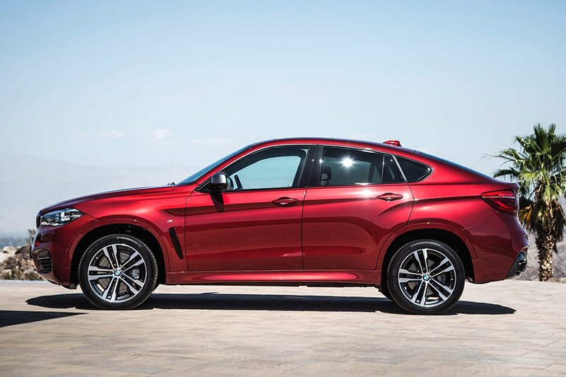 BMW X6堪稱此類車款的濫觴,以低扁富肌肉感的造型享譽全球。