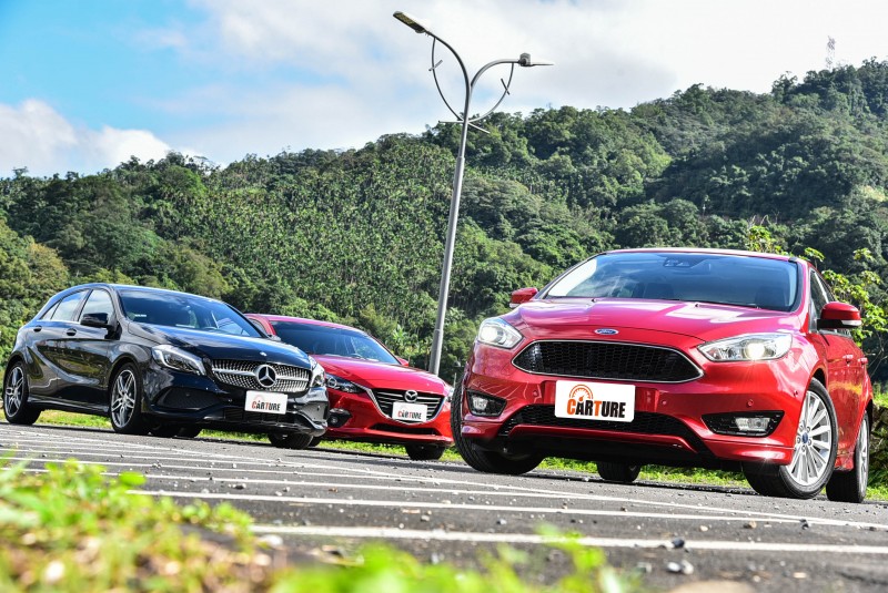此次拋下售價與身份,看看Ford Focus與Mazda Mazda3對上了此級距最貴代表的Mercedes-Benz A-Class之後,會有何等令人意外的結局?