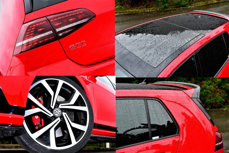 Golf GTI Clubsport外觀採用Golf GTI經典造型元素,再奉上9大項Clubsport專屬套件