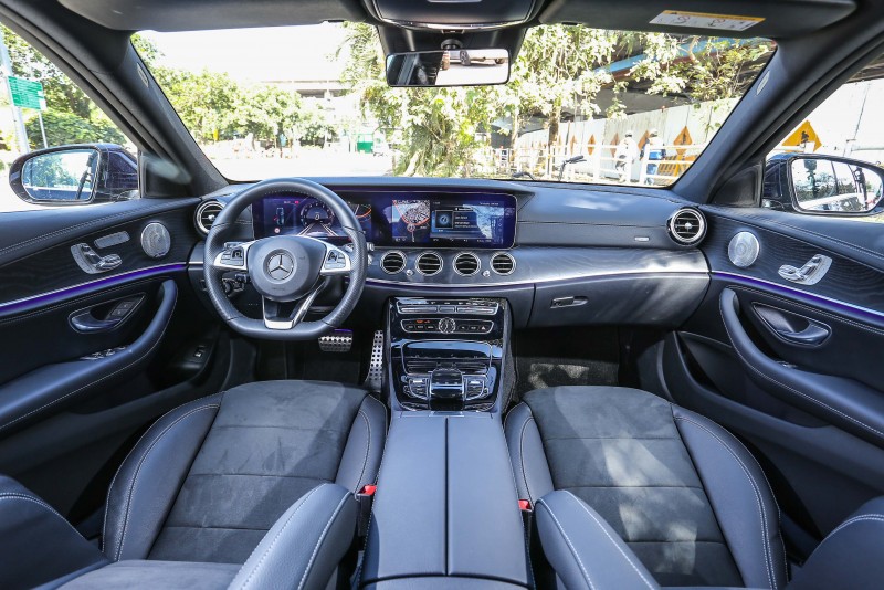 ▲除了雙12.3吋螢幕以外,其餘設計與E200 Avantgarde Lux車型差異不大。