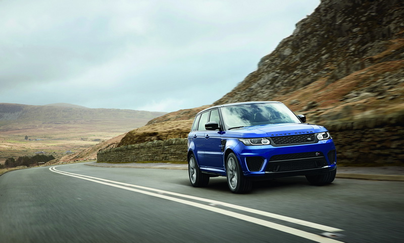 LAND ROVER 超級跑旅 RANGE ROVER SPORT SVR展現全地形極限加速性能