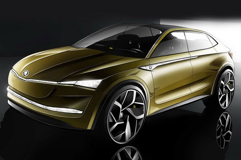 電動休旅車太貴! Skoda Vision E 概念車渴望成為平民版 Tesla Model X