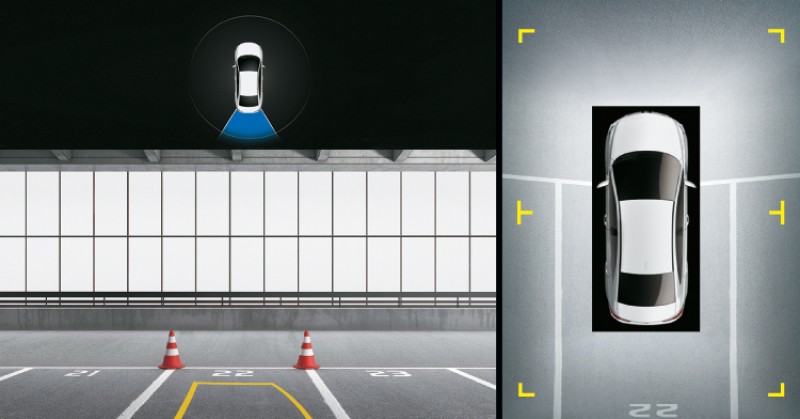 Eagle View⁺ 360度環景影像系統與Side View⁺車側安全影像輔助系統,不僅大幅改善盲區的顯示效果,同時提升停車時的便利性與行車的安全性。