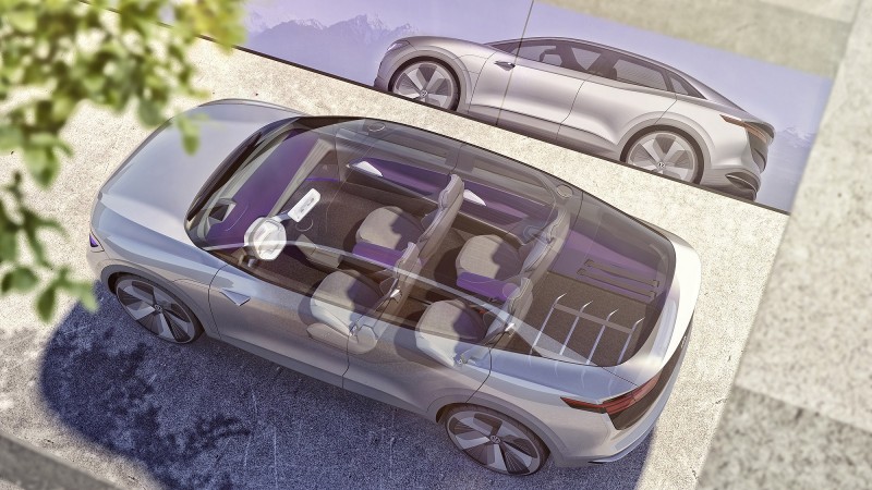I.D. CROZZ概念車擁有比Tiguan Allspace更為緊湊的跑旅外觀,卻同時兼具與其相符的寬廣車室空間