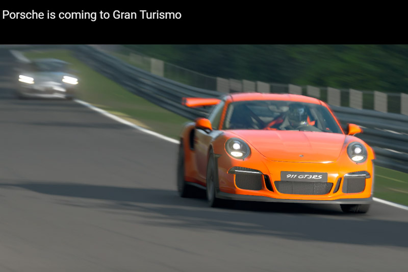 等了20年，Sony『Gran Turismo SPORT』終於獲得Porsche授權！