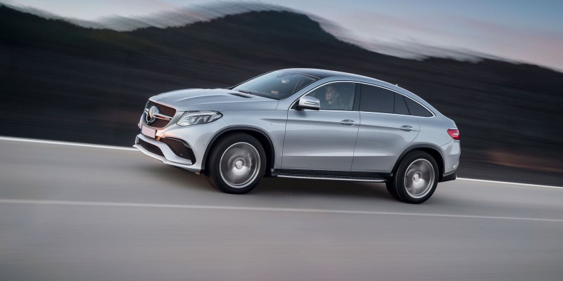 GLE Coupe也是美型化壯碩車款
