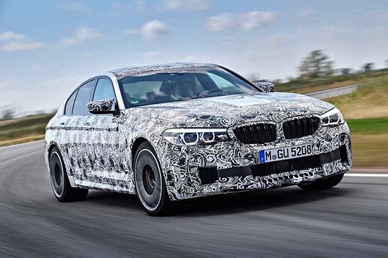 都自己公布了幹嘛還偽裝？全新BMW M5積極測試中，四驅與4.4T仍是亮點