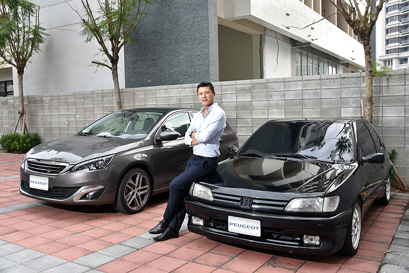 身為法式生活愛好者,Hugo的愛車也是PEUGEOT 306,而且這還已是他的第二輛306!