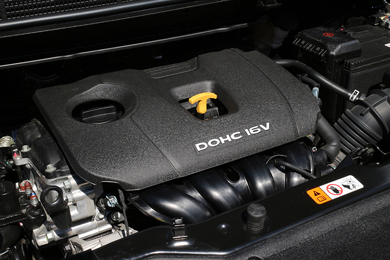 2.0升汽油引擎可輸出150hp/19.8kg-m動力。