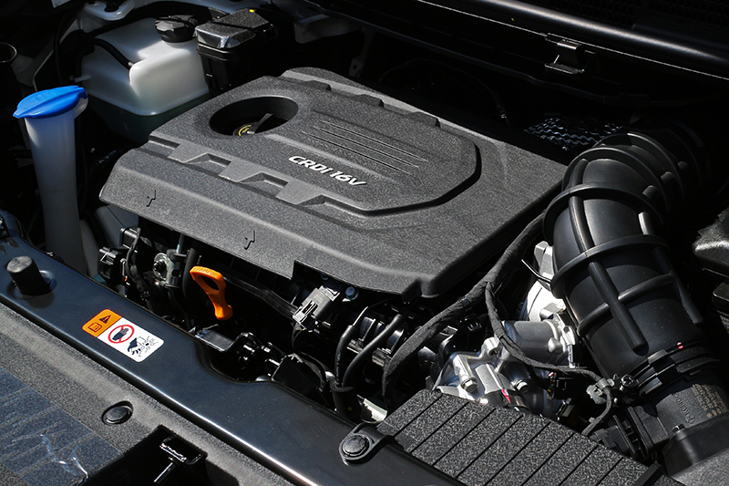 1.7升直四渦輪增壓柴油引擎可輸出141.4hp/34.7kg-m動力。