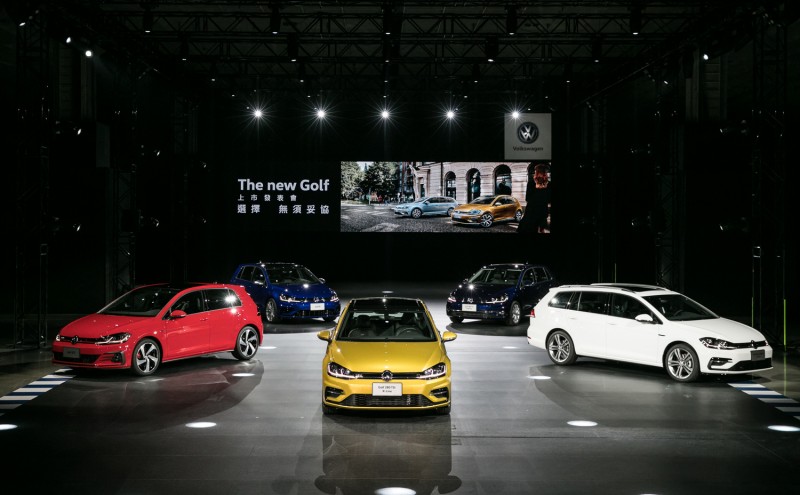 The new Golf正式在台發表,建議售價89.8萬元起,現已進駐全台Volkswagen授權展示中心。