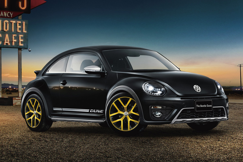 日規右駕版Volkswagen Beetle Dune黑金亮相！