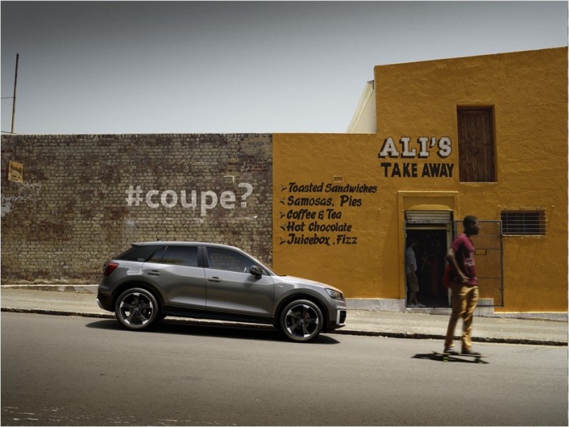 全新Audi Q2 顛覆四環品牌Q 系列家族樣貌,以嶄新設計語彙勾勒不容錯認的俐落身形,展現年輕奔放的強烈車格定位。