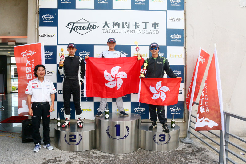 Super N35 前三名:Faylung Leung、葉亮陞、Ryan Woo。