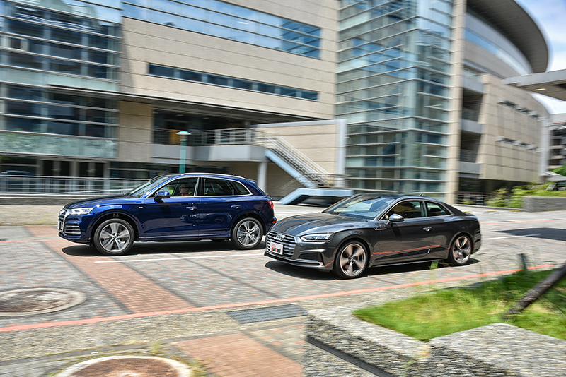 系出同源的動感,讓Q5 45 TFSI quattro保有流暢快意的駕馭樂趣。