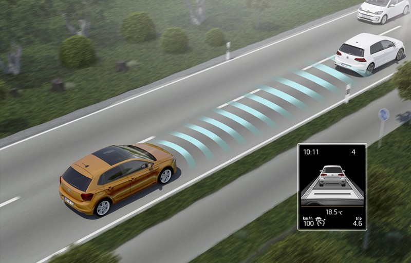 有主動車距維持
