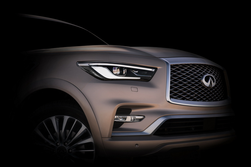  品牌新休旅旗艦揭頭紗！Infiniti全新QX80官方局部照曝光 