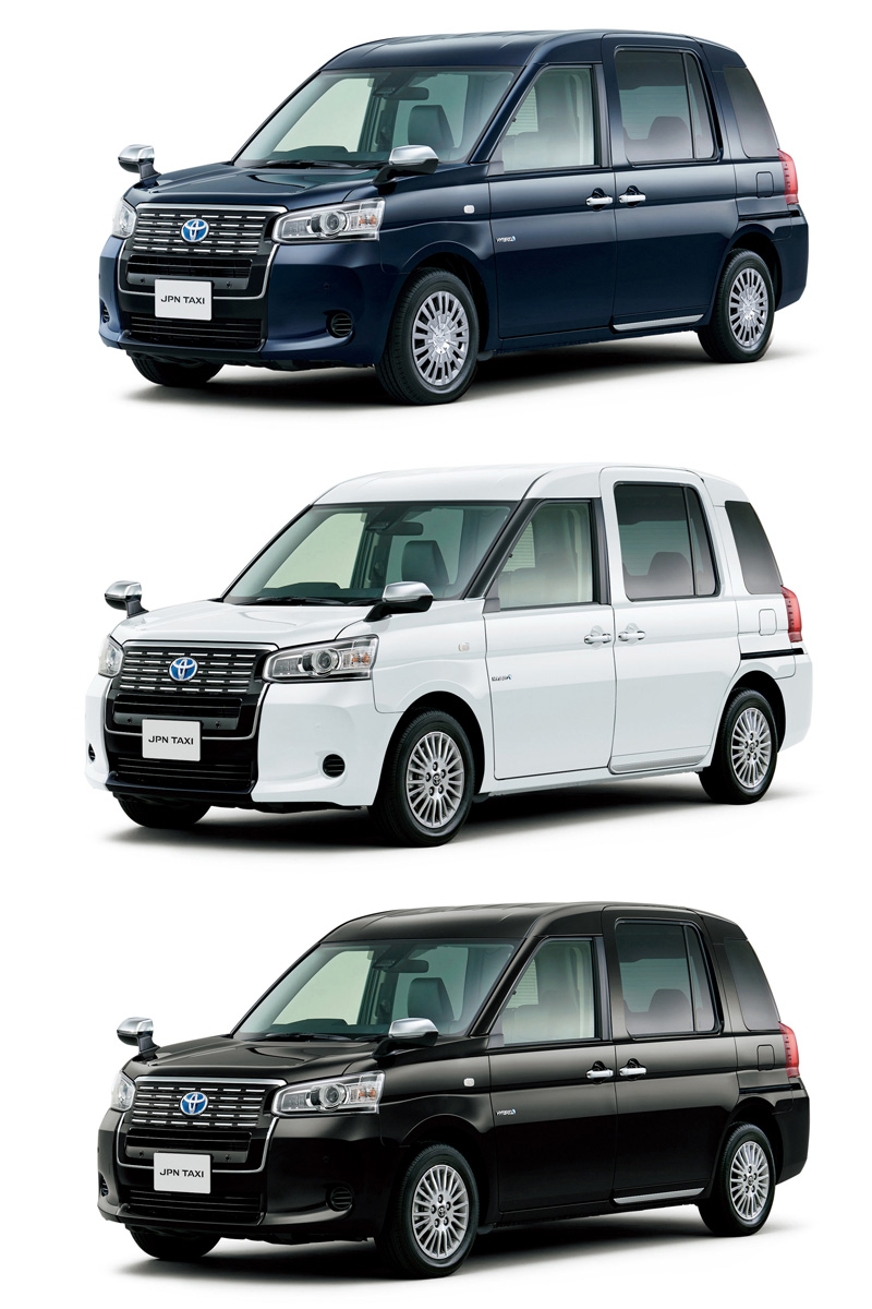 車身烤漆有代表日本傳統的鯉魚藍、黑、白三種顏色可供選擇。