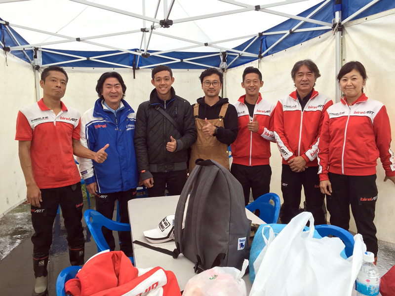 離開前與日本BIREL Pacific佐佐木社長與幹部們合影。