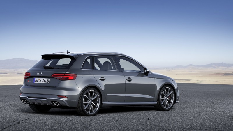 台灣奧迪正式宣布全新Audi S3 Sedan四門跑房車│S3 Sportback運動掀背跑旅在台上市,這部具備強勁動能表現和時尚運動美感的S Model車系旗下之最新力作,屆時誠摯敬邀您即刻親臨全台Audi展示中心,親身體驗這款最具時尚風格與動感氣息的四環品牌新生力軍!