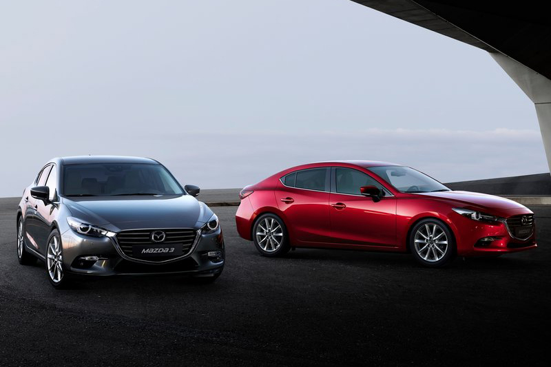 如同Mazda 3這些房車/掀背車兼售的車款,目前掀背車比例總是高出不少。