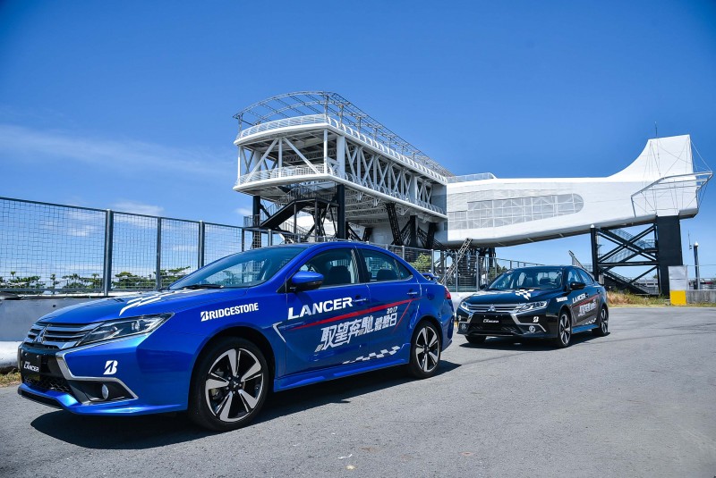 年度重點新車Grand Lancer破天荒於大鵬灣賽道舉行體驗活動,優異表現讓人印象深刻